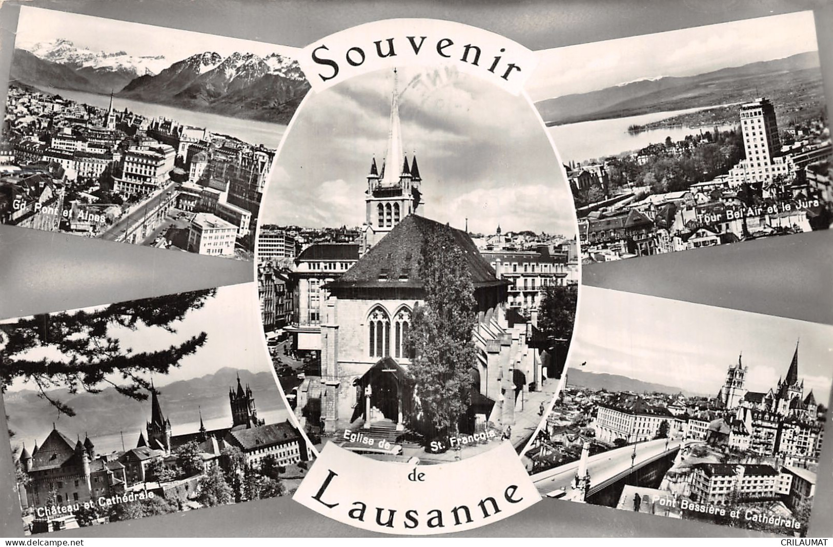 ET-SUISSE LAUSANNE-N°T2929-G/0337 - Lausanne