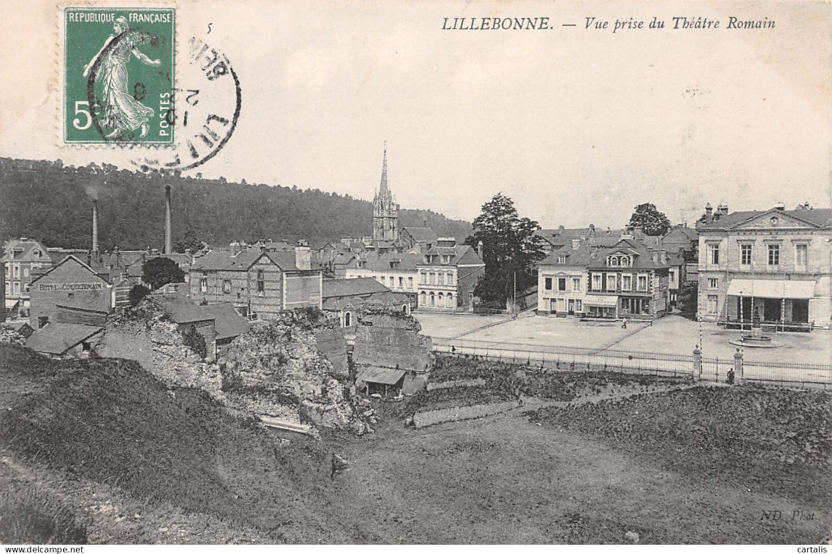 76-LILLEBONNE-N°3873-D/0111 - Lillebonne
