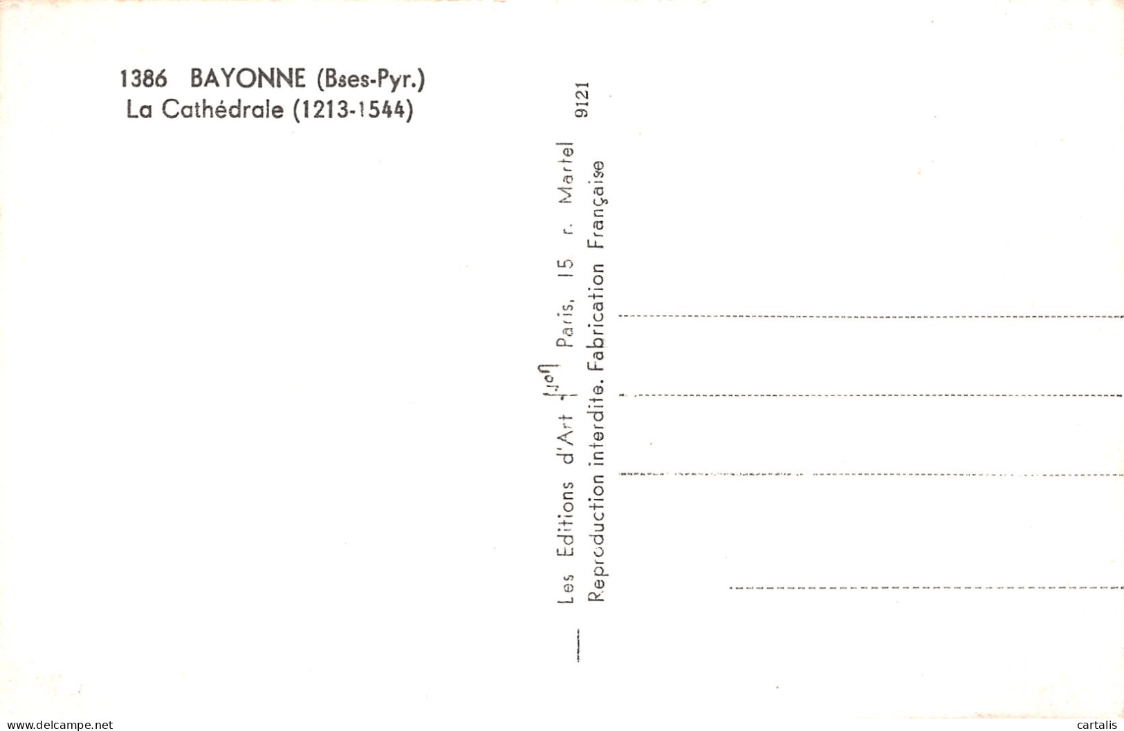 64-BAYONNE-N°3873-C/0169 - Bayonne