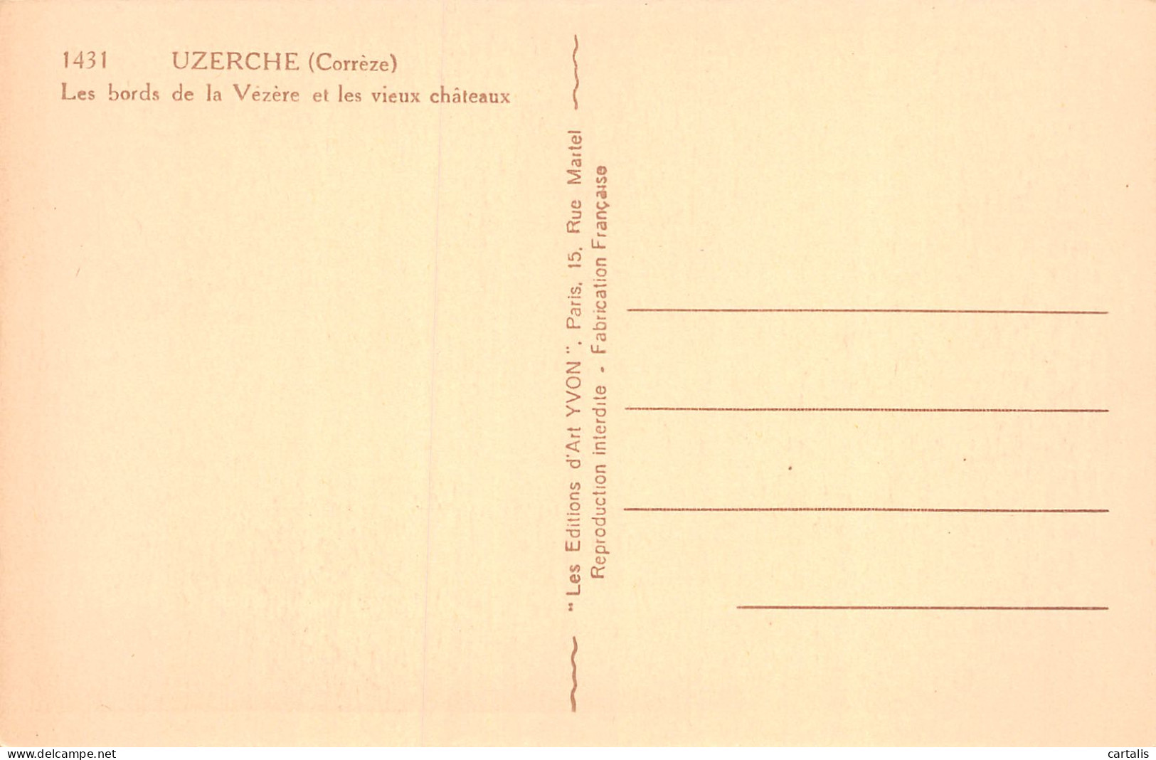 19-UZERCHE-N°3873-B/0193 - Uzerche