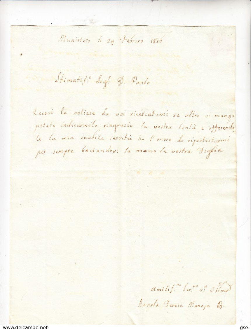 MANOSCRITTI  Dal 1810 Al 1870 (40 Oggetti Differenti) - Manuscripts