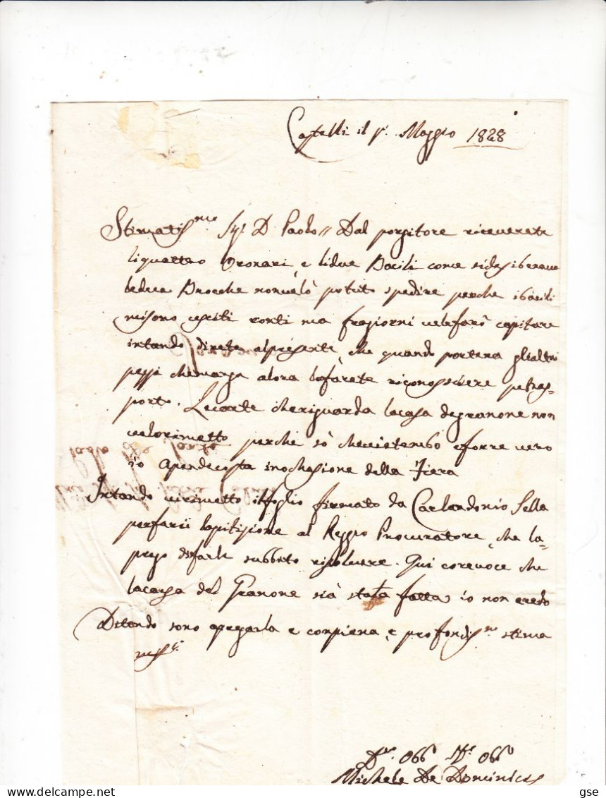 MANOSCRITTI  Dal 1810 Al 1870 (40 Oggetti Differenti) - Manuscripts