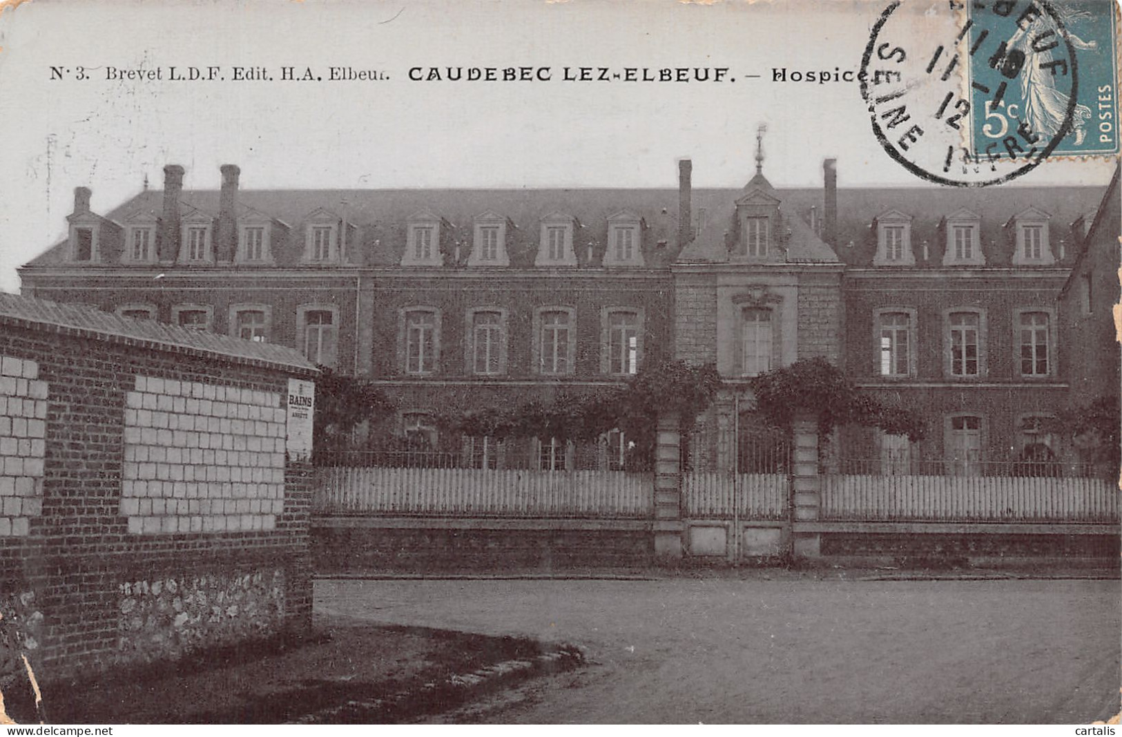 76-CAUDEBEC LES ELBEUF-N°3873-E/0329 - Caudebec-lès-Elbeuf