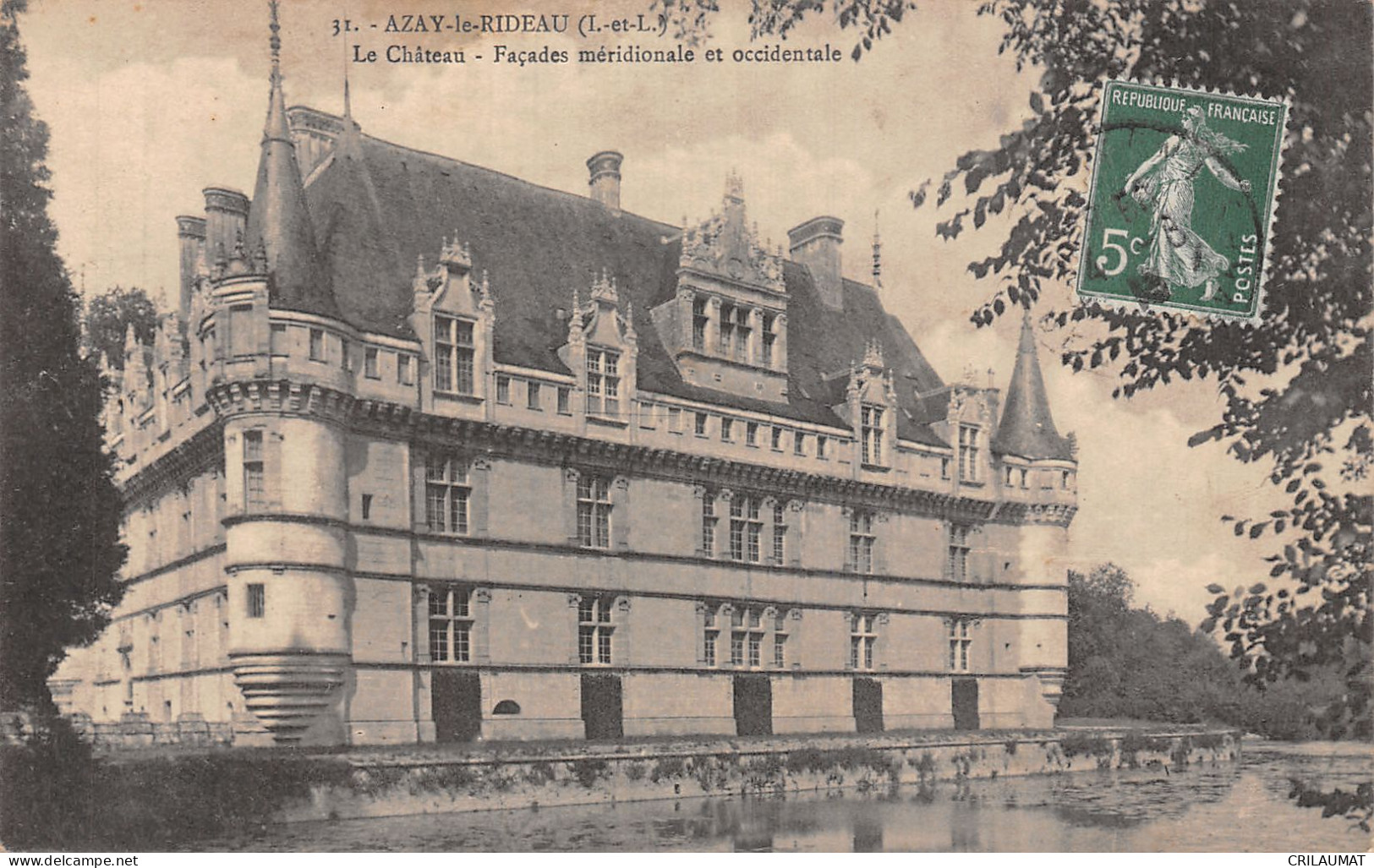 37-AZAY LE RIDEAU-N°T2931-A/0071 - Azay-le-Rideau