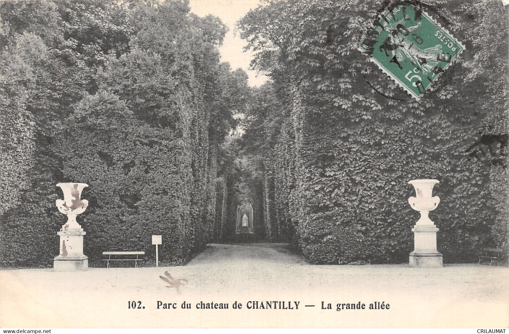 60-CHANTILLY-N°T2930-G/0395 - Chantilly