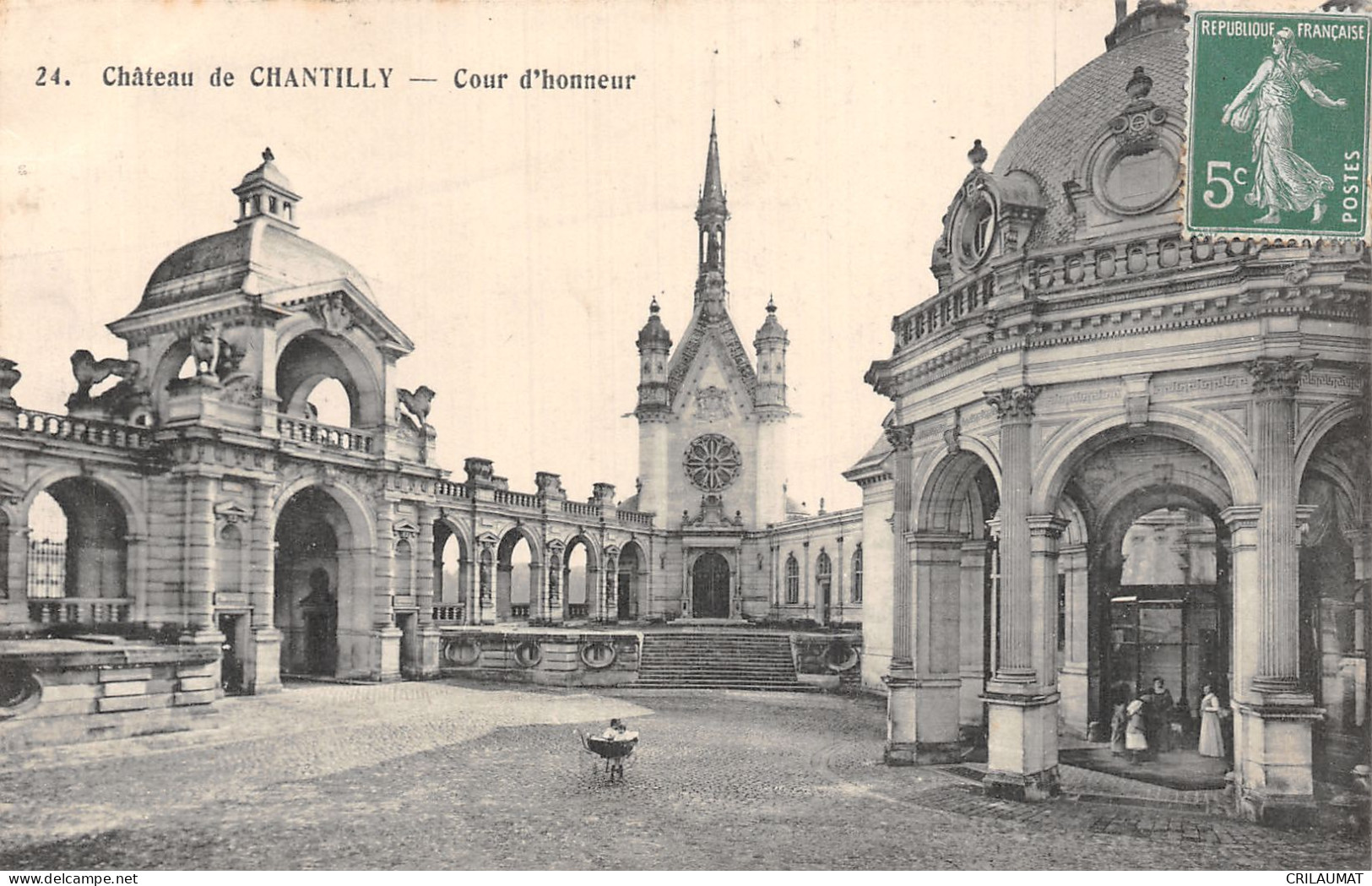 60-CHANTILLY-N°T2930-G/0391 - Chantilly