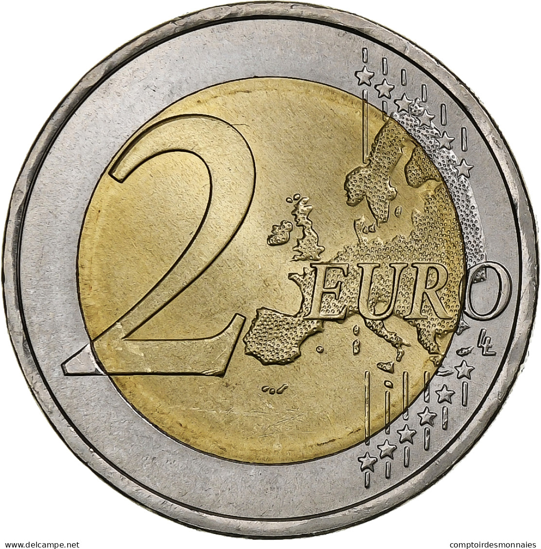 Portugal, 2 Euro, Human Rights, 2008, Lisbonne, TTB, Bimétallique, KM:784 - Portogallo