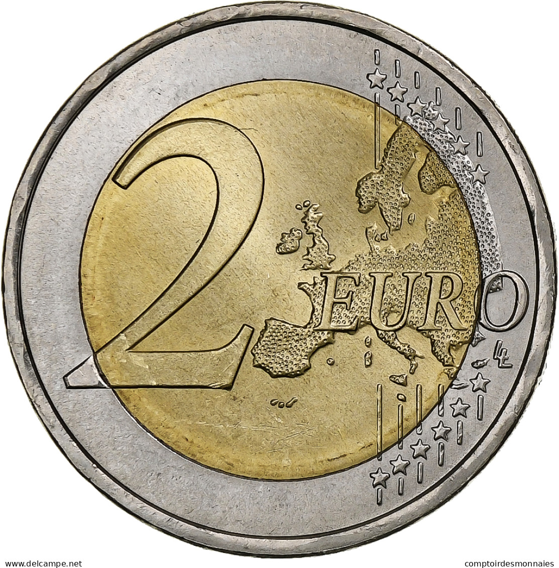 Portugal, 2 Euro, Human Rights, 2008, Lisbonne, TTB, Bimétallique, KM:784 - Portugal