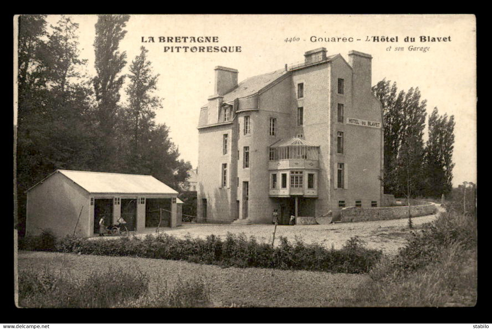 22 - GOUAREC- HOTEL DU BLAVET - Gouarec