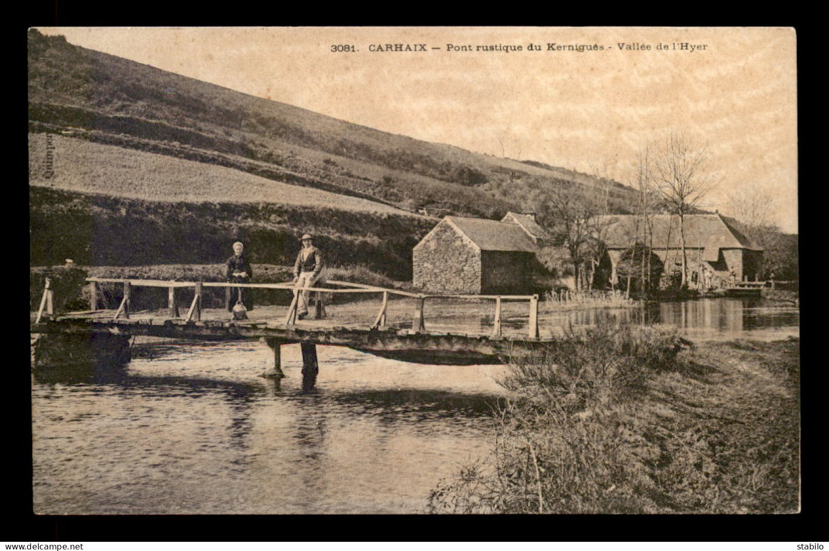 29 - CARHAIX - PONT DU KERNIGUES - VALLEE DE L'HYER - Carhaix-Plouguer