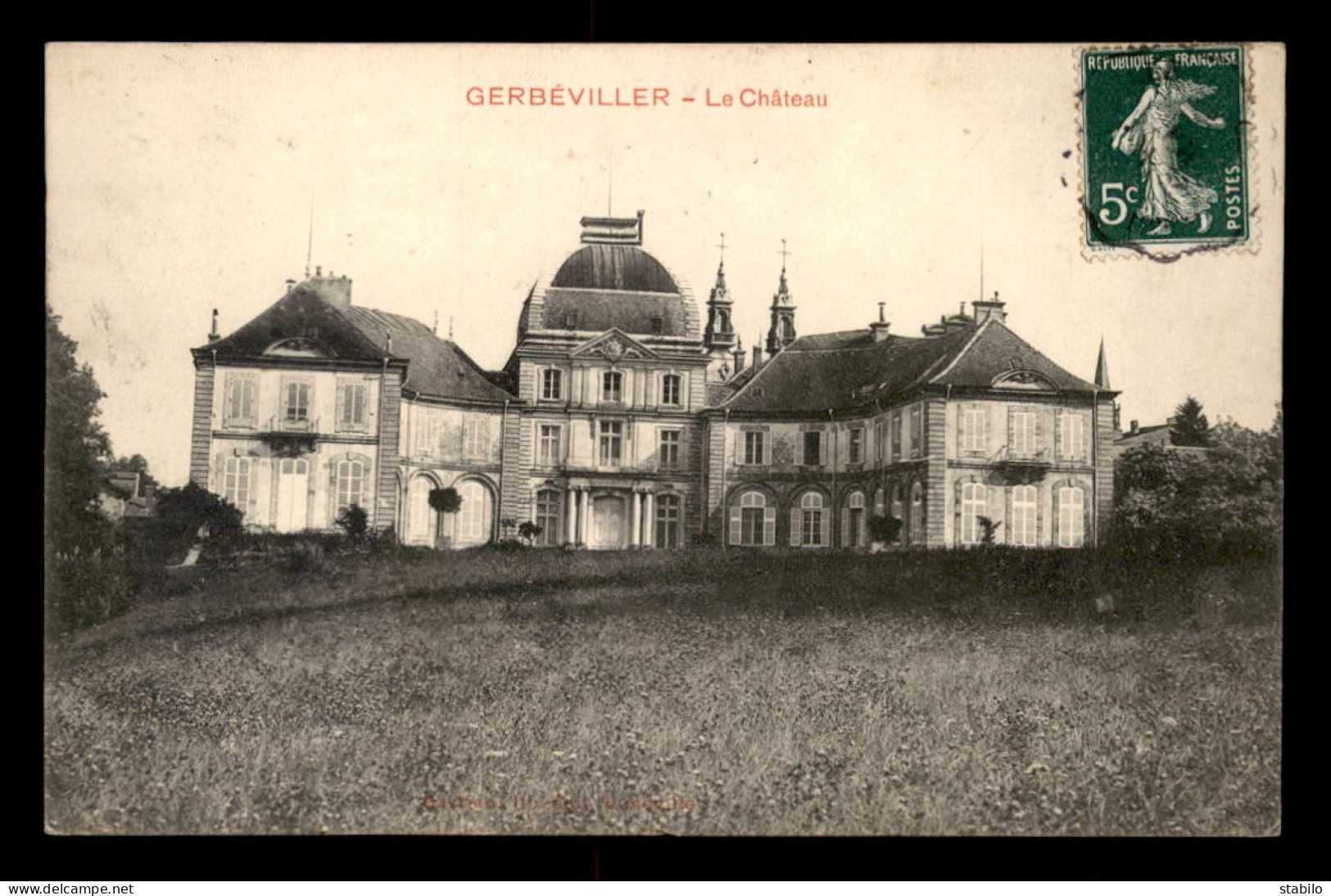 54 - GERBEVILLER - LE CHATEAU - Gerbeviller