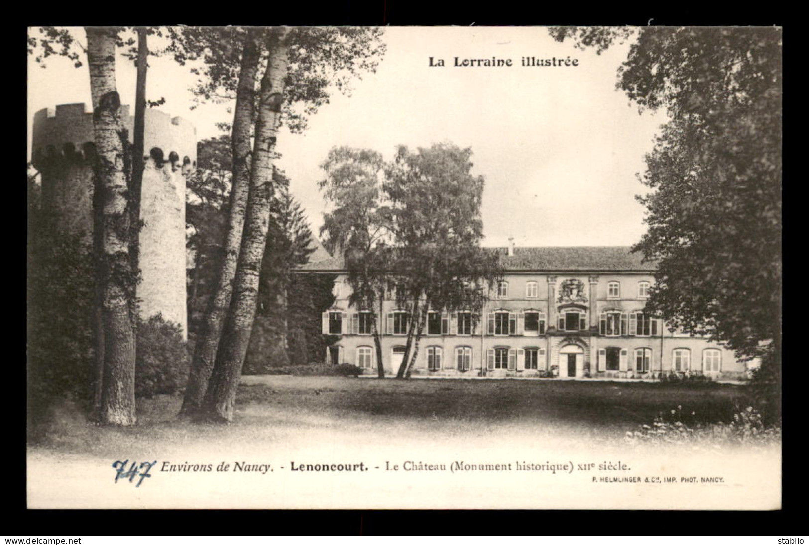 54 - LENONCOURT - LE CHATEAU - Other & Unclassified