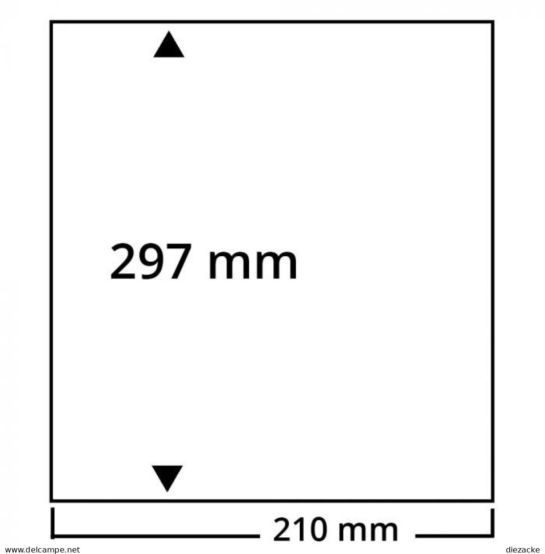 Safe Compact A4-Einlegeblatt Nr. 447 Weiß, 25er Pack Neu ( - Sonstige & Ohne Zuordnung