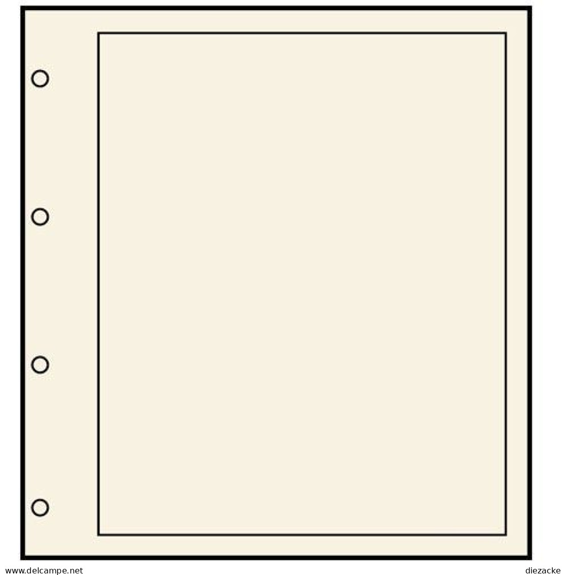 Safe Compact A4-Blankoblatt Nr. 490 Chamois Mit Lochung Und Rand, 10er Pack Neu ( - Blank Pages