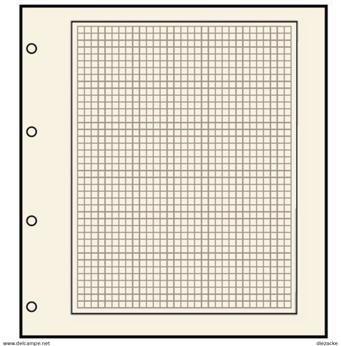 Safe Compact A4-Blankoblatt Nr. 505 Weiß Mit Lochung Und Netz, 10er Pack Neu ( - Vierges