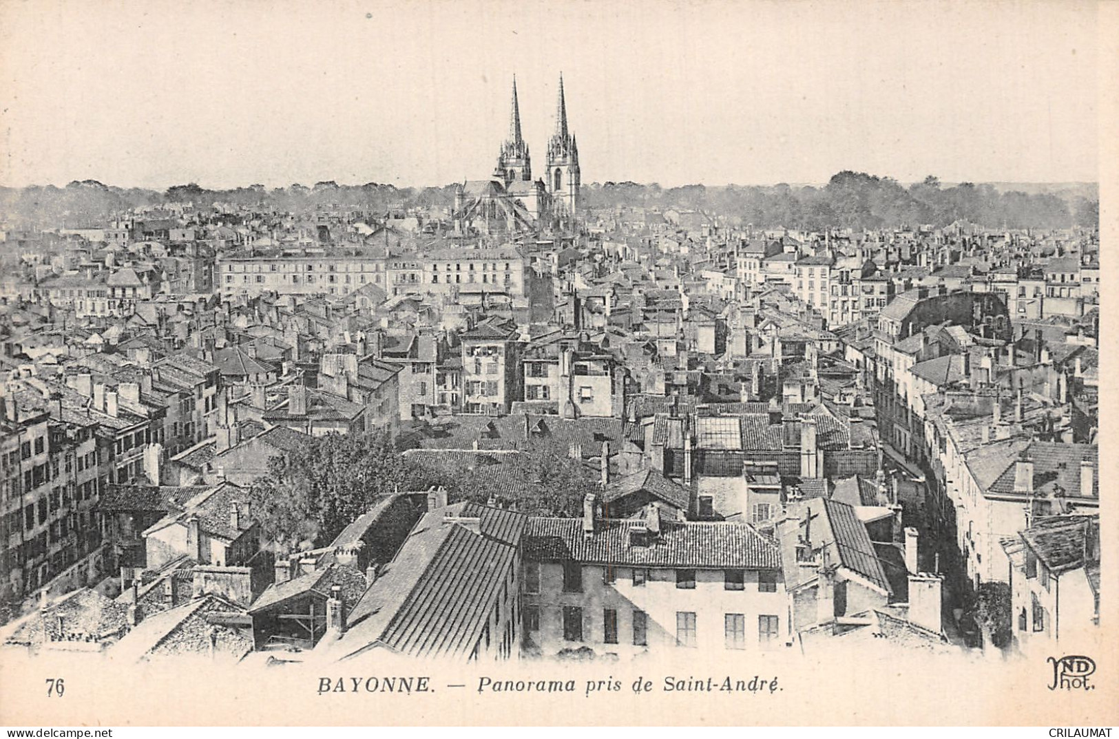 64-BAYONNE-N°T2931-H/0317 - Bayonne