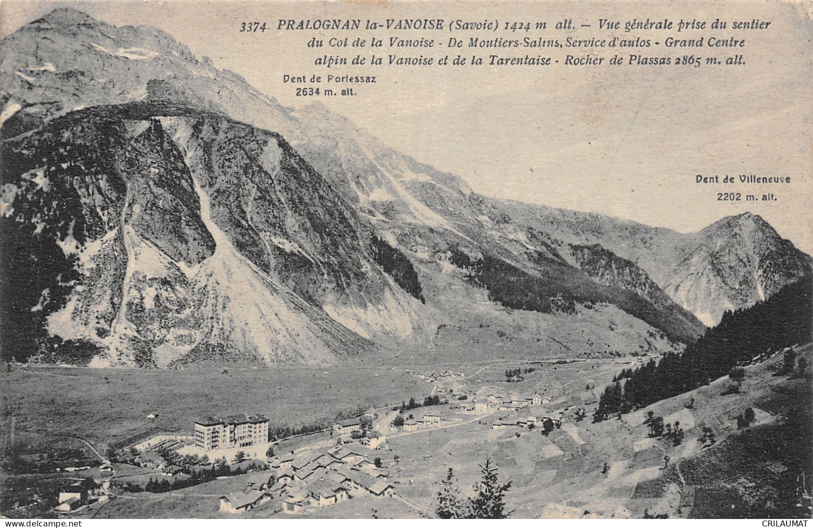 73-PRALOGNAN LA VANOISE-N°T2931-H/0023 - Pralognan-la-Vanoise