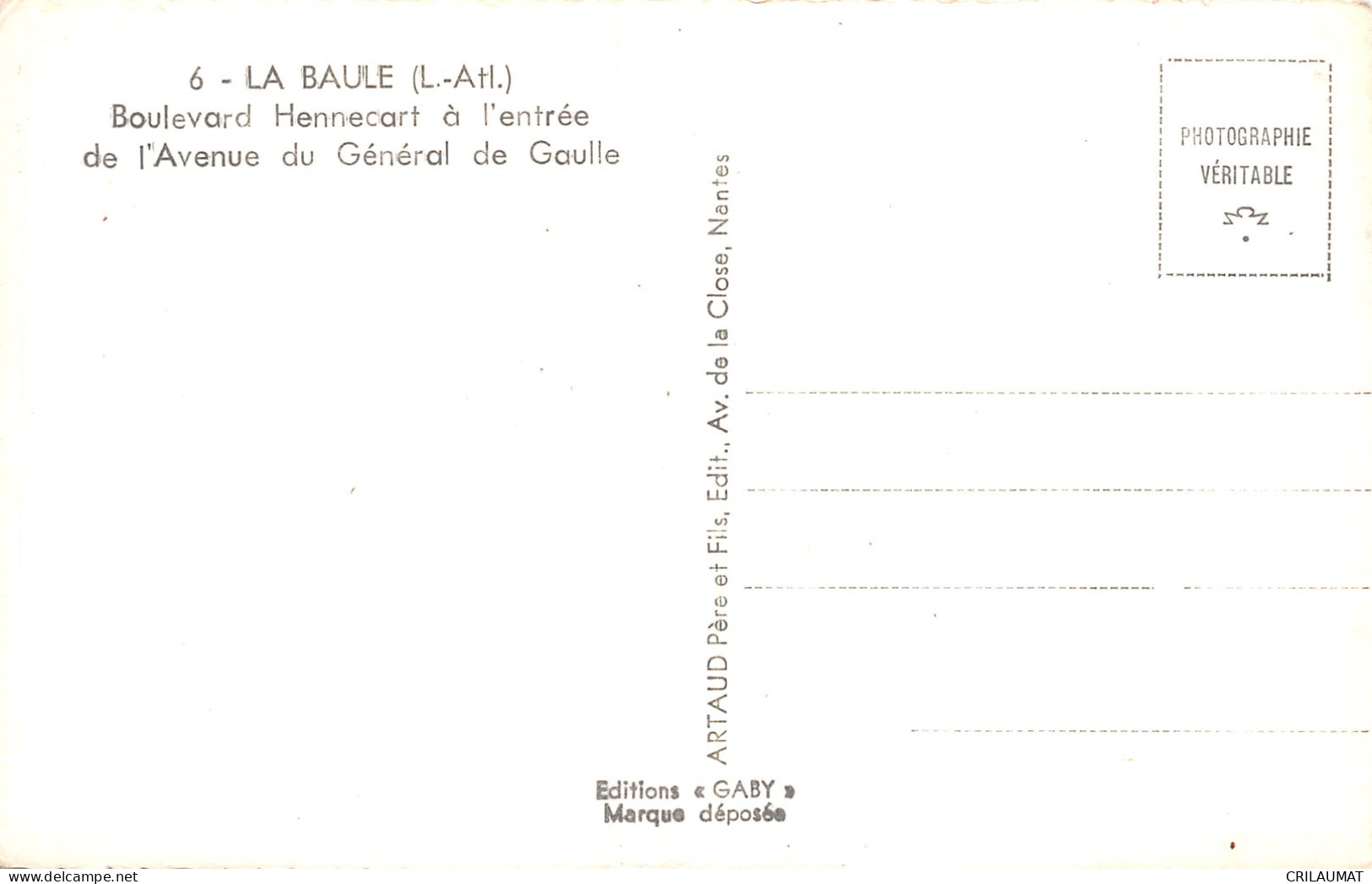 44-LA BAULE-N°T2931-G/0129 - La Baule-Escoublac