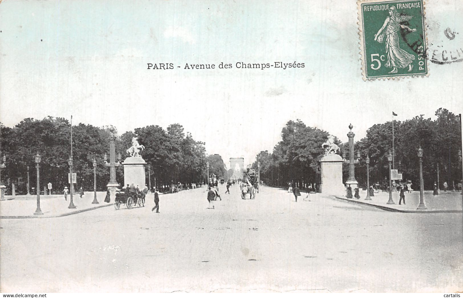 75-PARIS CHAMPS ELYSEES-N°4486-G/0019 - Champs-Elysées