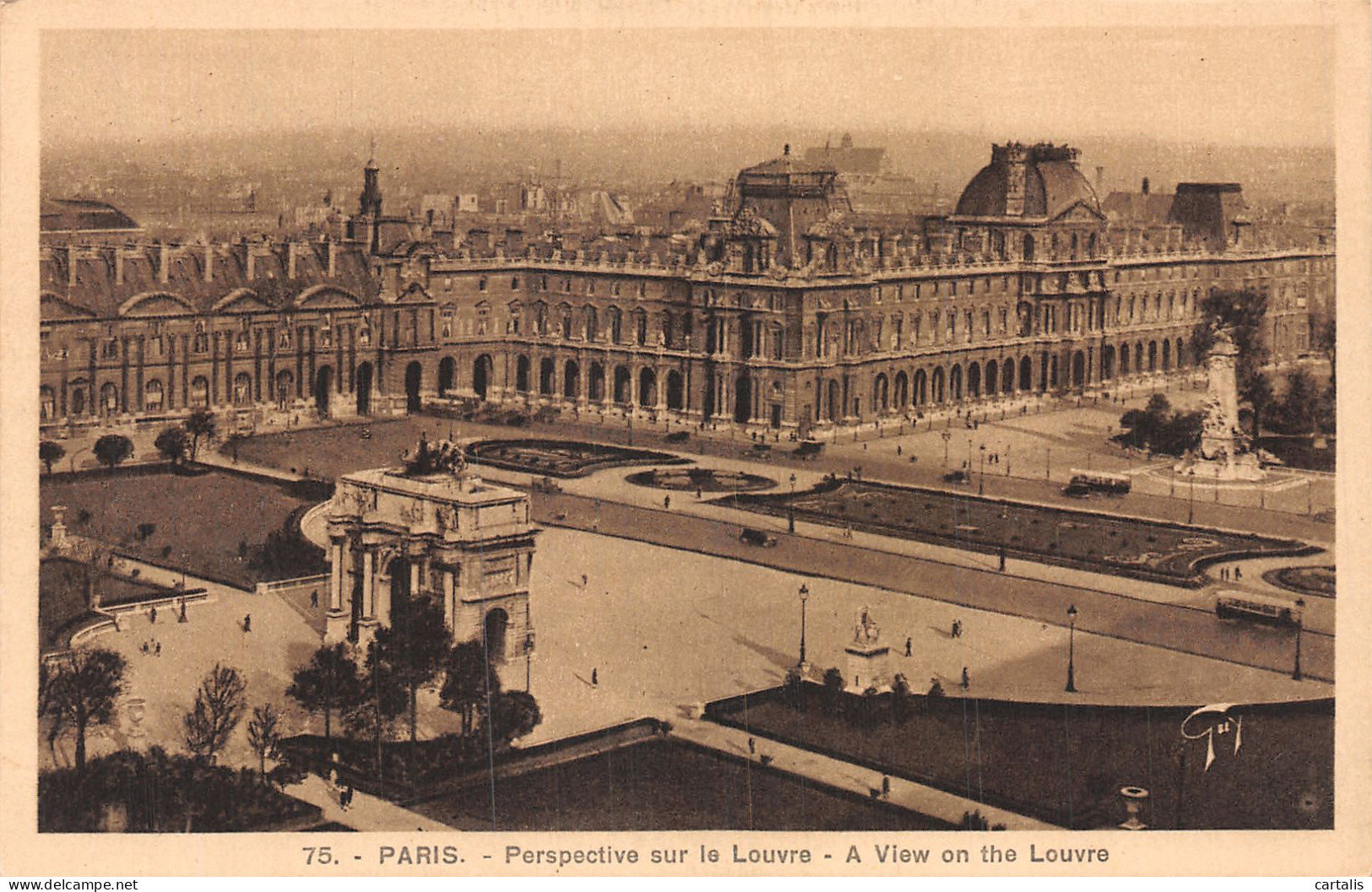75-PARIS LE LOUVRE-N°4486-F/0303 - Louvre