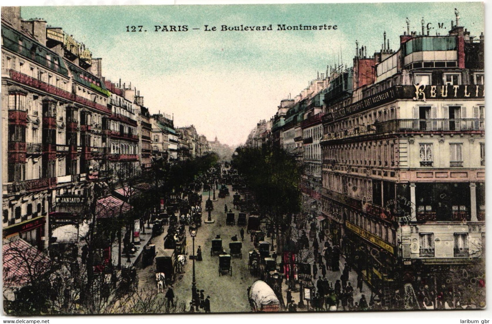 AK Paris Le Boulevard Montmartre Ungebraucht #PM888 - Altri & Non Classificati