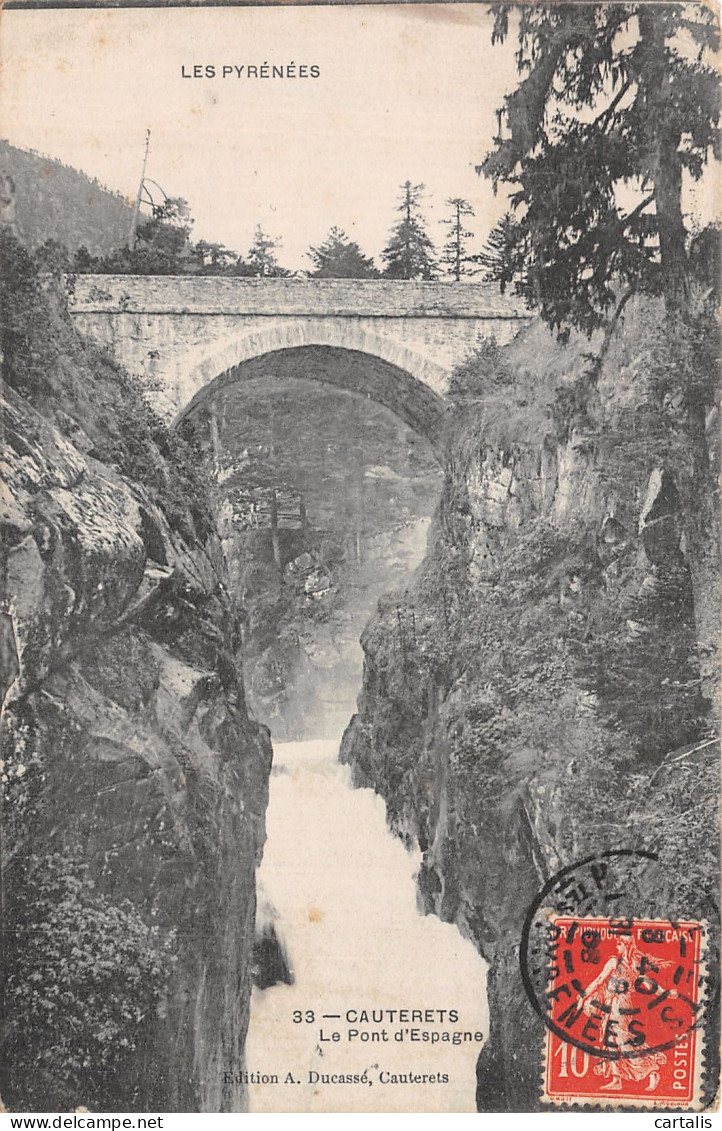 65-CAUTERETS-N°4487-B/0315 - Cauterets