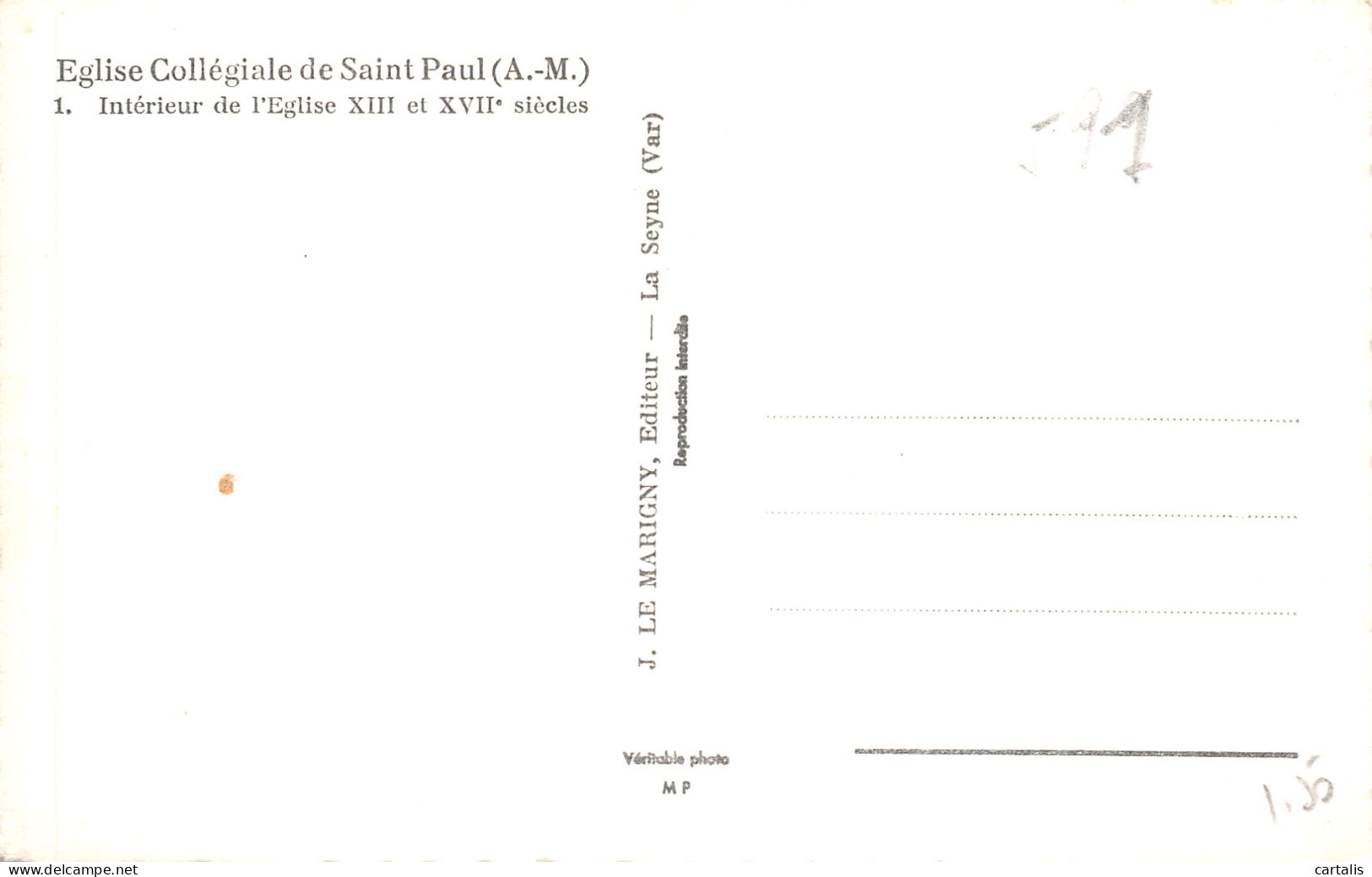 06-SAINT PAUL DE VENCE-N°4487-C/0367 - Saint-Paul