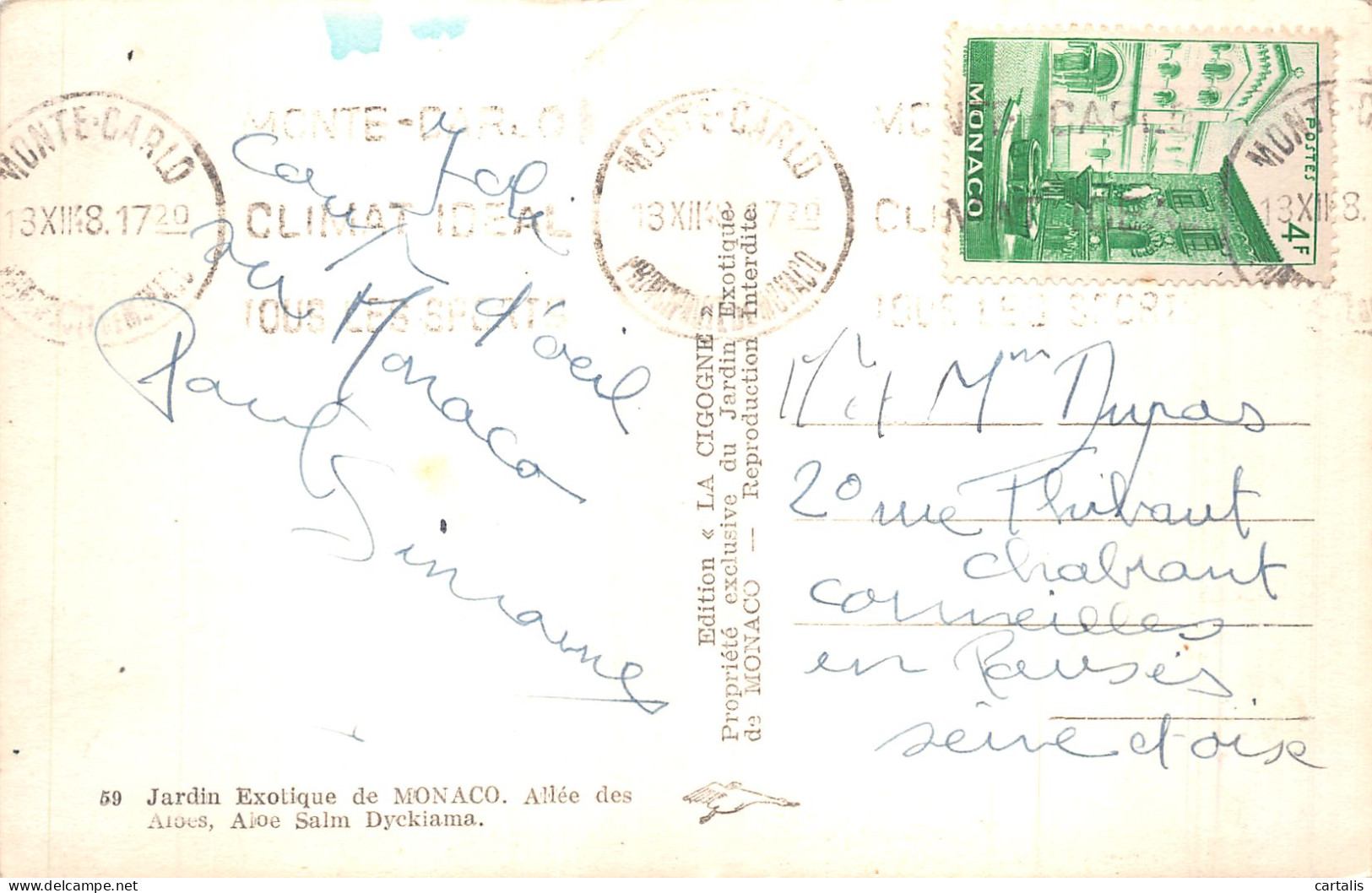 98-MONACO-N°4487-C/0203 - Other & Unclassified