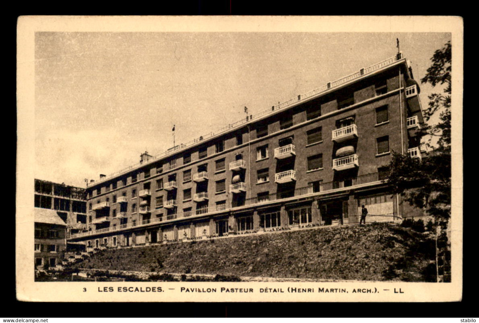 66 - LES ESCALDES - PAVILLON PASTEUR - Otros & Sin Clasificación