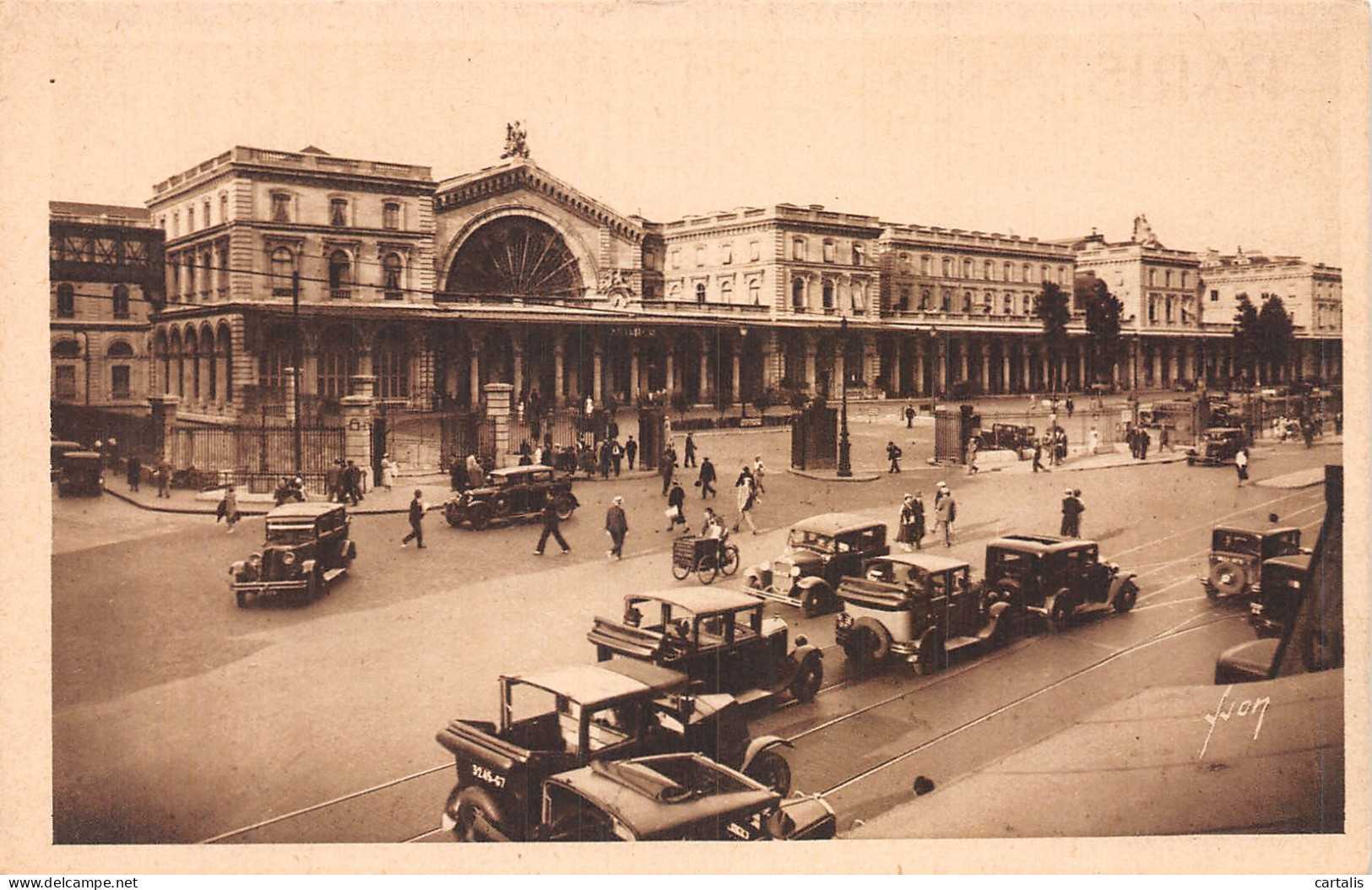 75-PARIS GARE DE L EST-N°4487-H/0347 - Pariser Métro, Bahnhöfe