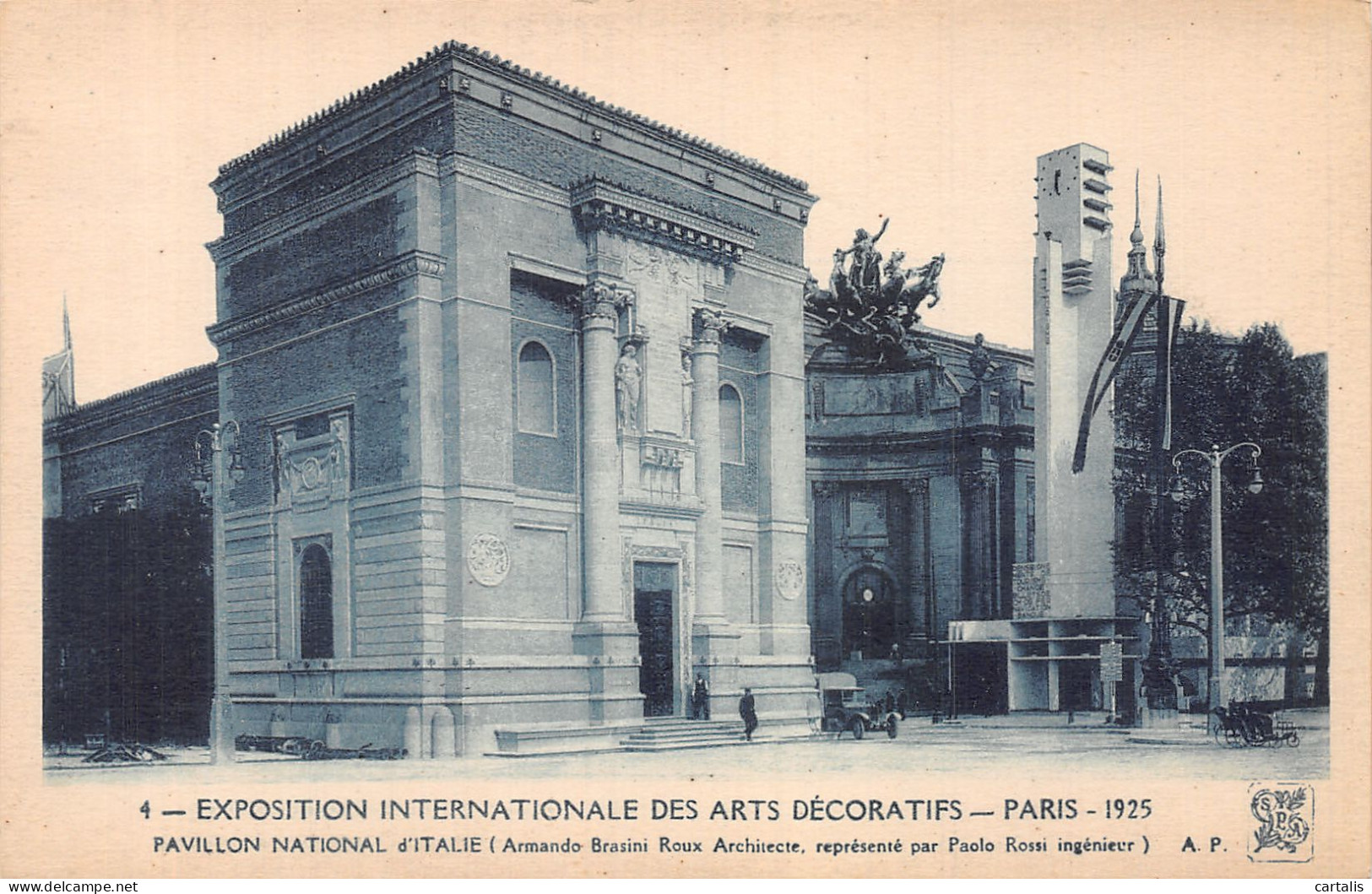 75-PARIS EXPOSITION INTERNATIONALE DES ARTS DECORATIFS-N°4487-H/0309 - Ausstellungen