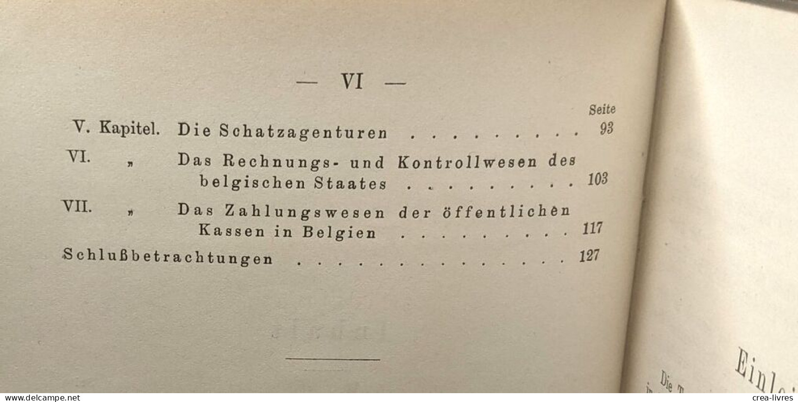 Das Kassen-und Zahlungswesen Des Staates Im Königreich Belgien - Storia