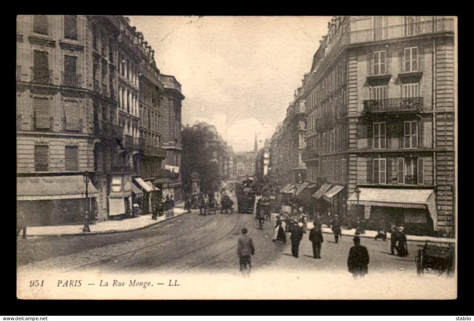 75 - PARIS 5EME - RUE MONGE - EDITEUR L.L. - Arrondissement: 05