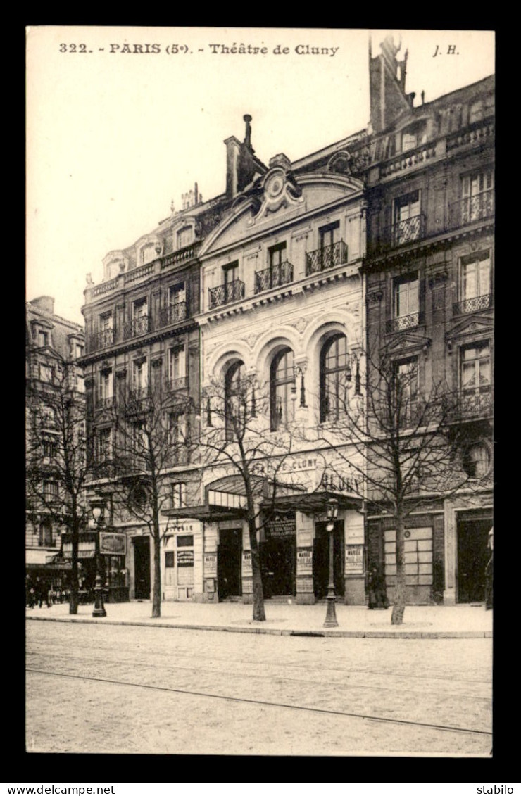 75 - PARIS 5EME - THEATRE DE CLUNY - Arrondissement: 05