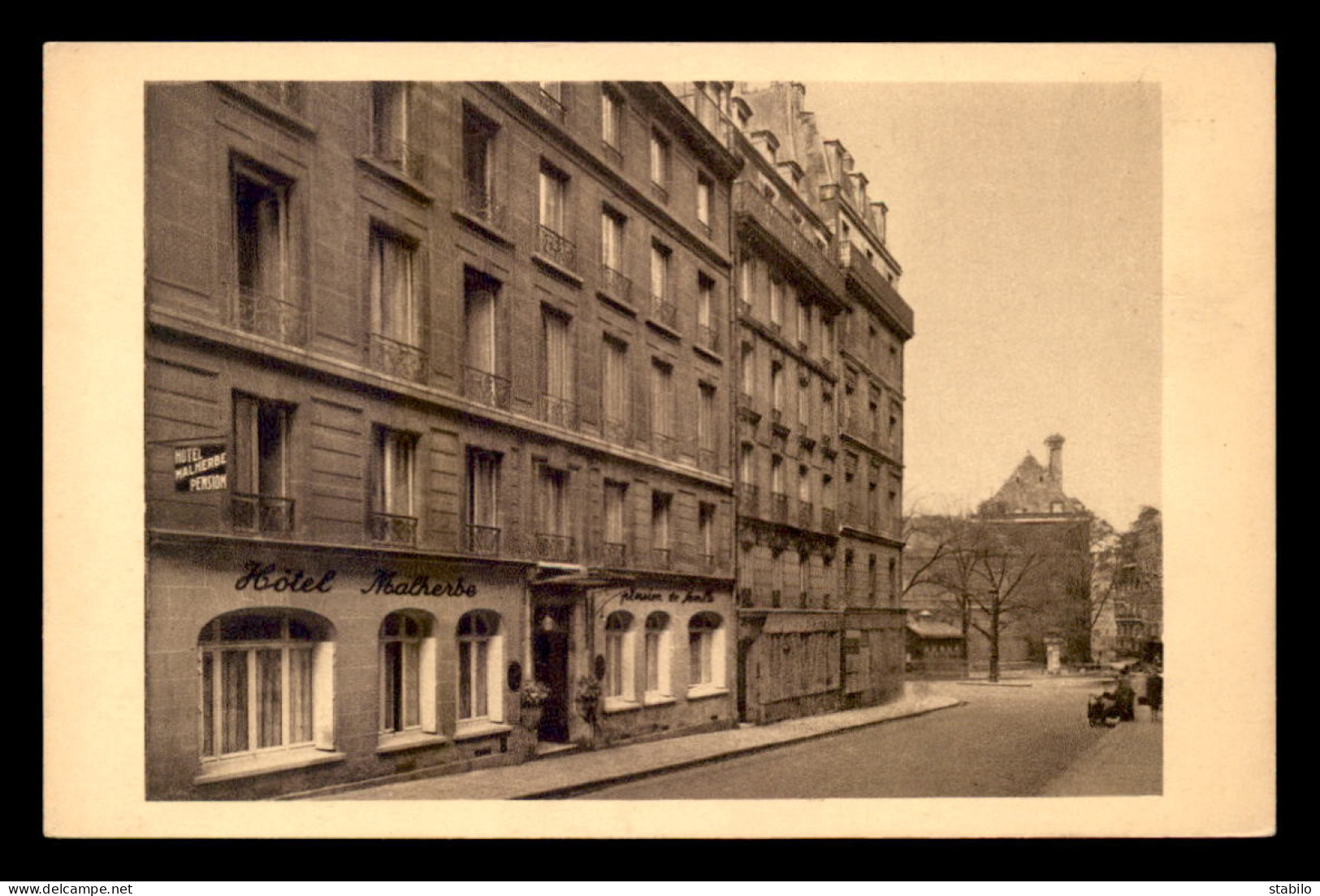 75 - PARIS 6EME - HOTEL-PENSION MALHERBE, 11 RUE DE VAUGIRARD - Paris (06)