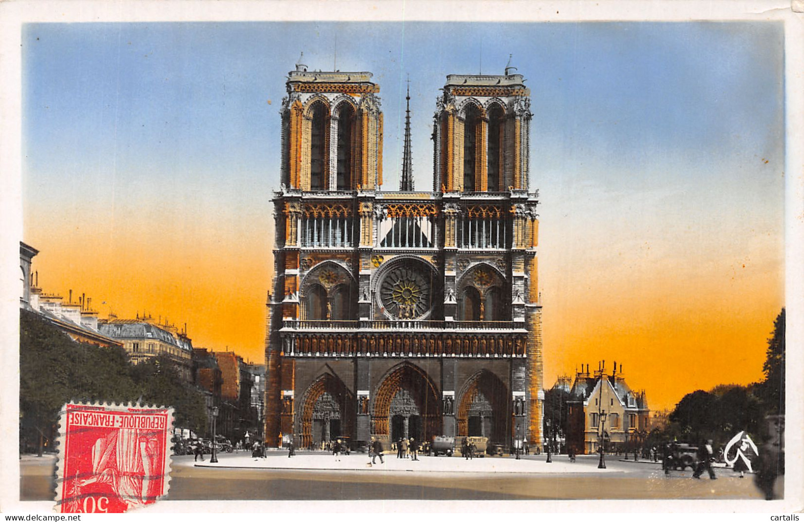 75-PARIS NOTRE DAME-N°4488-D/0181 - Notre-Dame De Paris