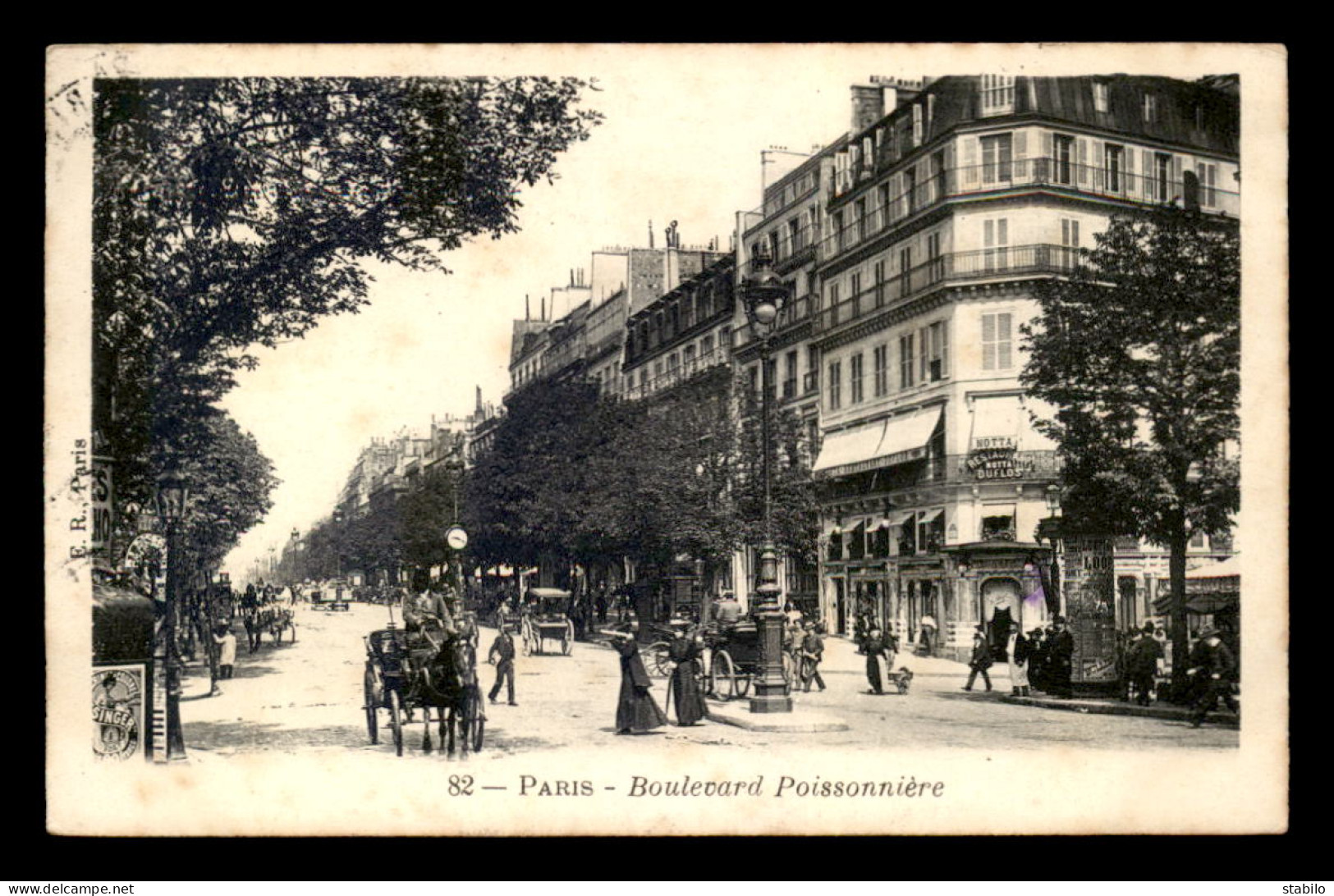 75 - PARIS 9EME - BOULEVARD POISSONNIERE - Arrondissement: 09