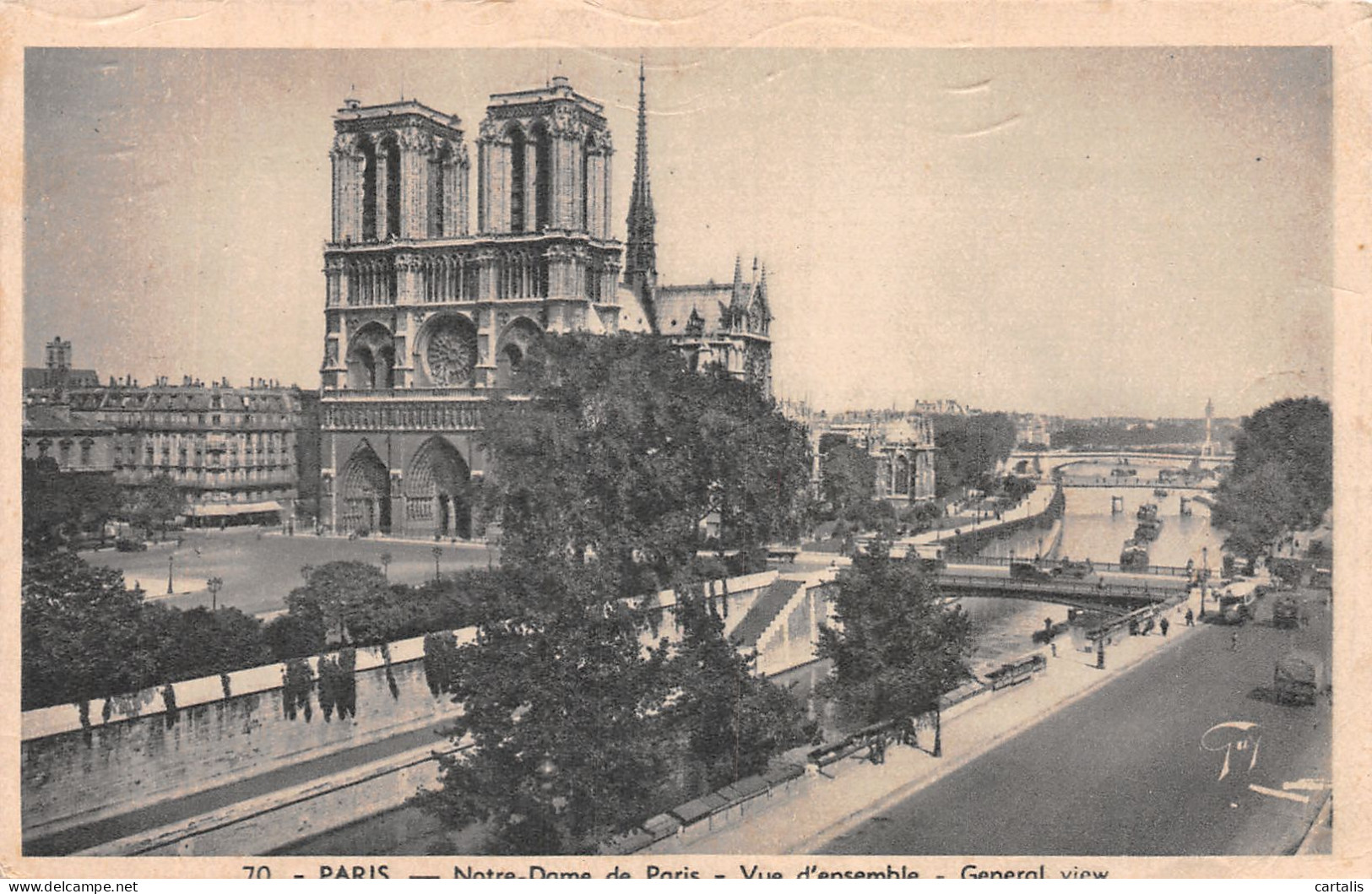 75-PARIS NOTRE DAME-N°4488-D/0067 - Notre-Dame De Paris