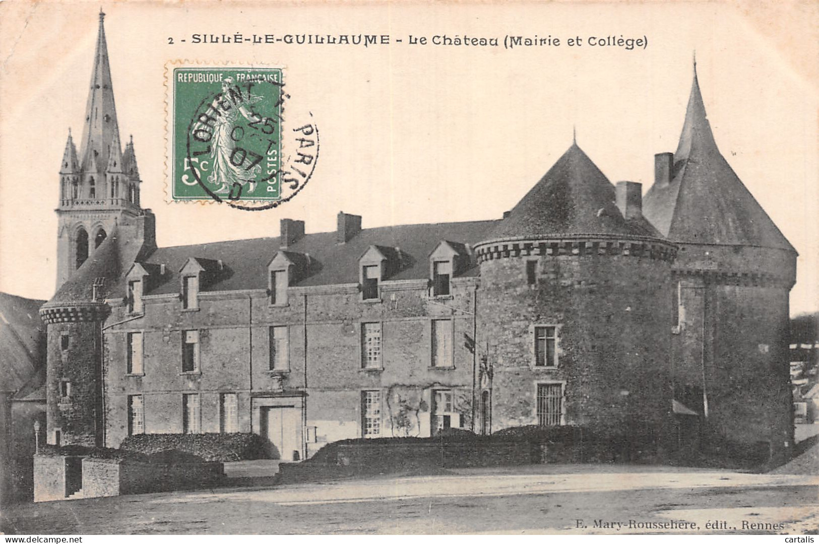 72-SILLE LE GUILLAUME-N°4488-H/0111 - Sille Le Guillaume