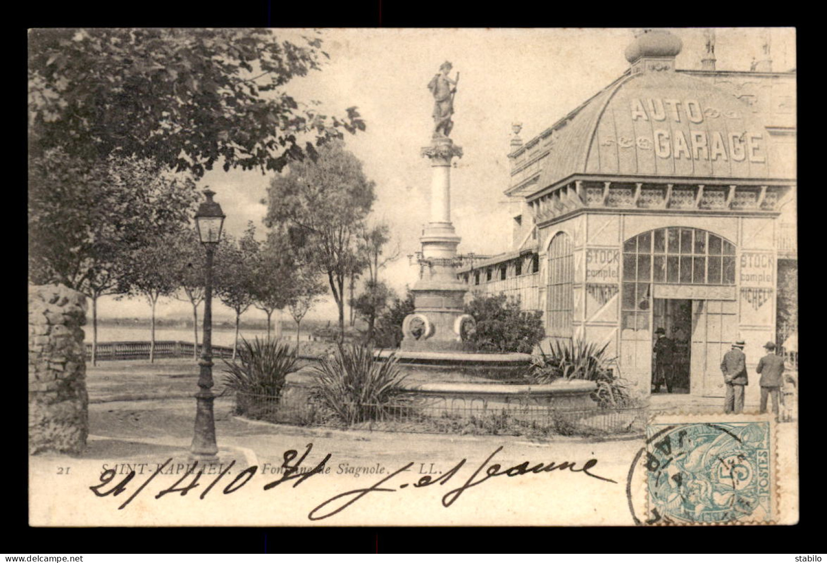 83 - SAINT-RAPHAEL - FONTAINE DE SIAGNOLE - AUTO-GARAGE - Saint-Raphaël