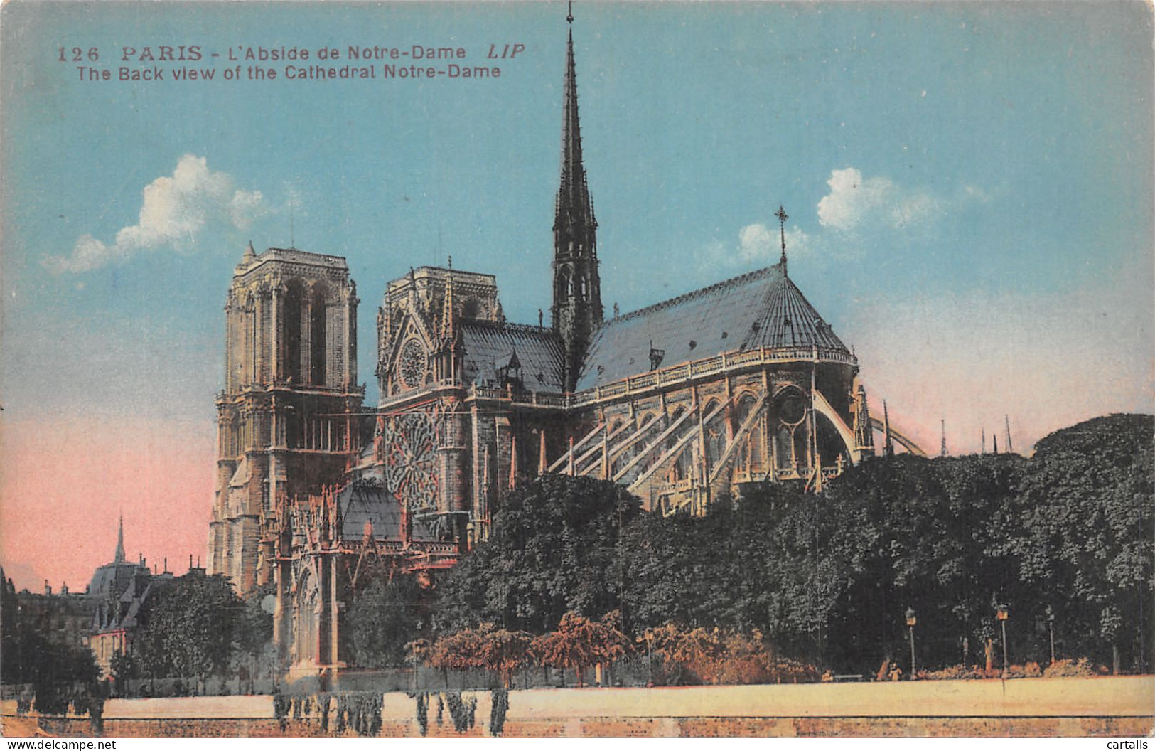 75-PARIS NOTRE DAME-N°4488-G/0327 - Notre-Dame De Paris