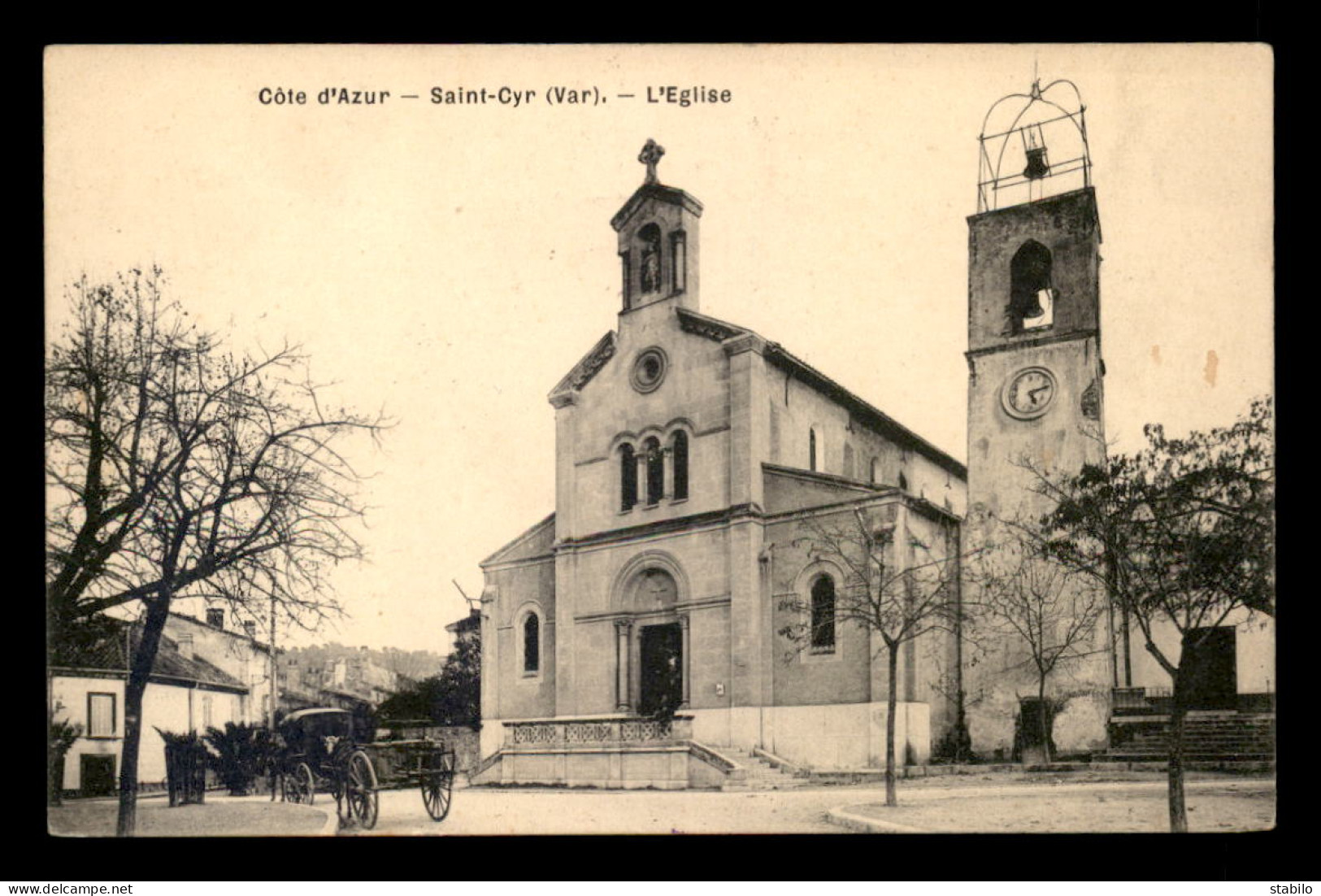 83 - ST-CYR-SUR-MER - L'EGLISE - Saint-Cyr-sur-Mer