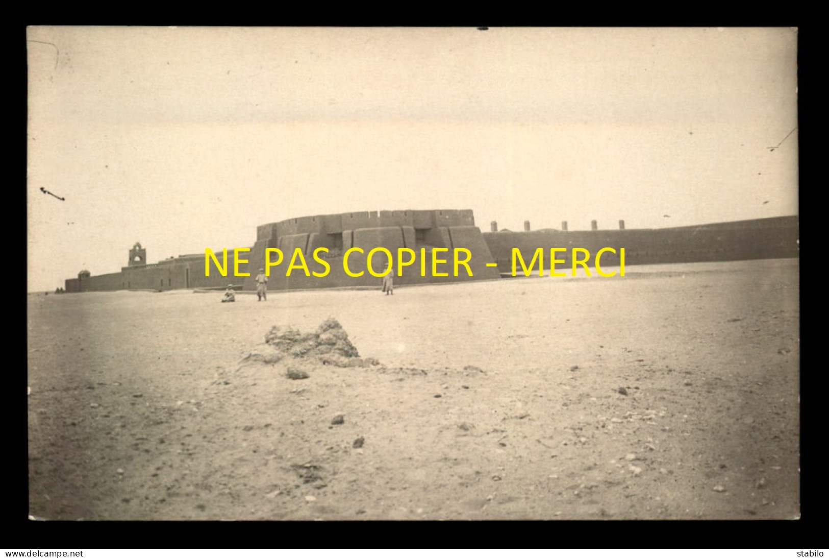 ALGERIE - SAHARA - ADRAR LE POSTE - CARTE PHOTO ORIGINALE LAUROY EDITEUR - Autres & Non Classés