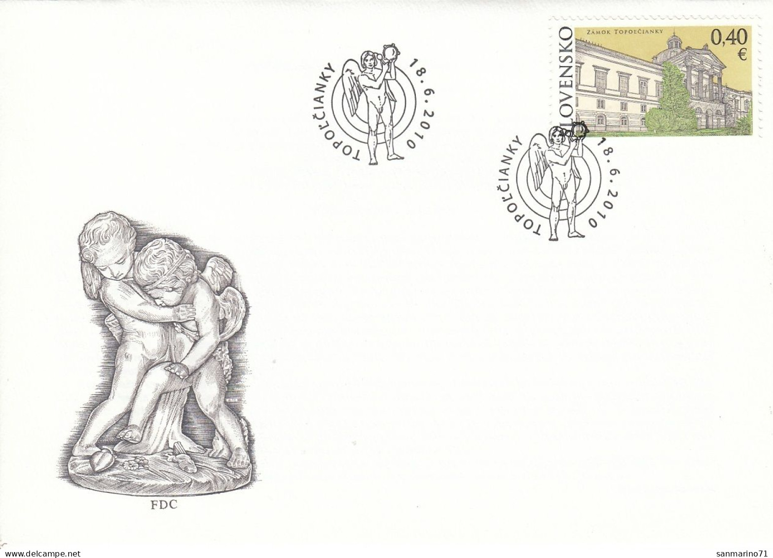 FDC SLOVAKIA 638 - FDC