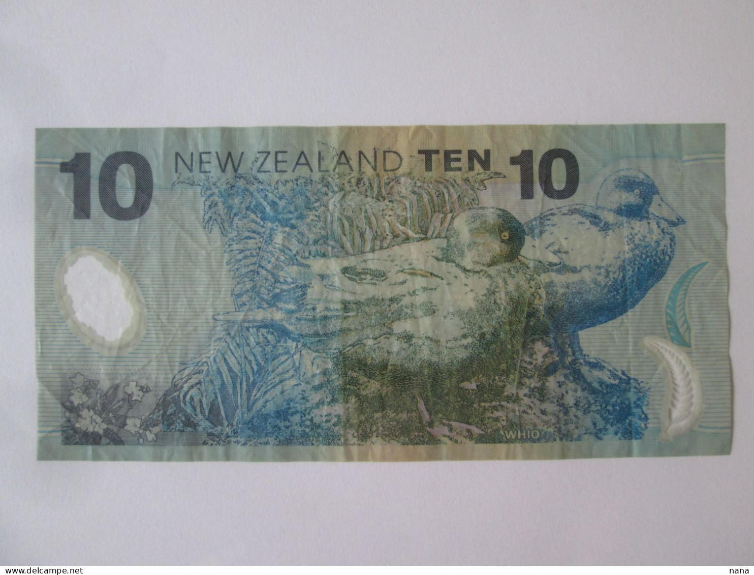 New Zealand 10 Dollars 1999 Banknote See Pictures - Nieuw-Zeeland