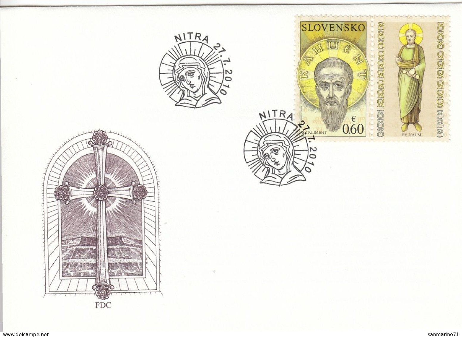 FDC SLOVAKIA 641 - FDC