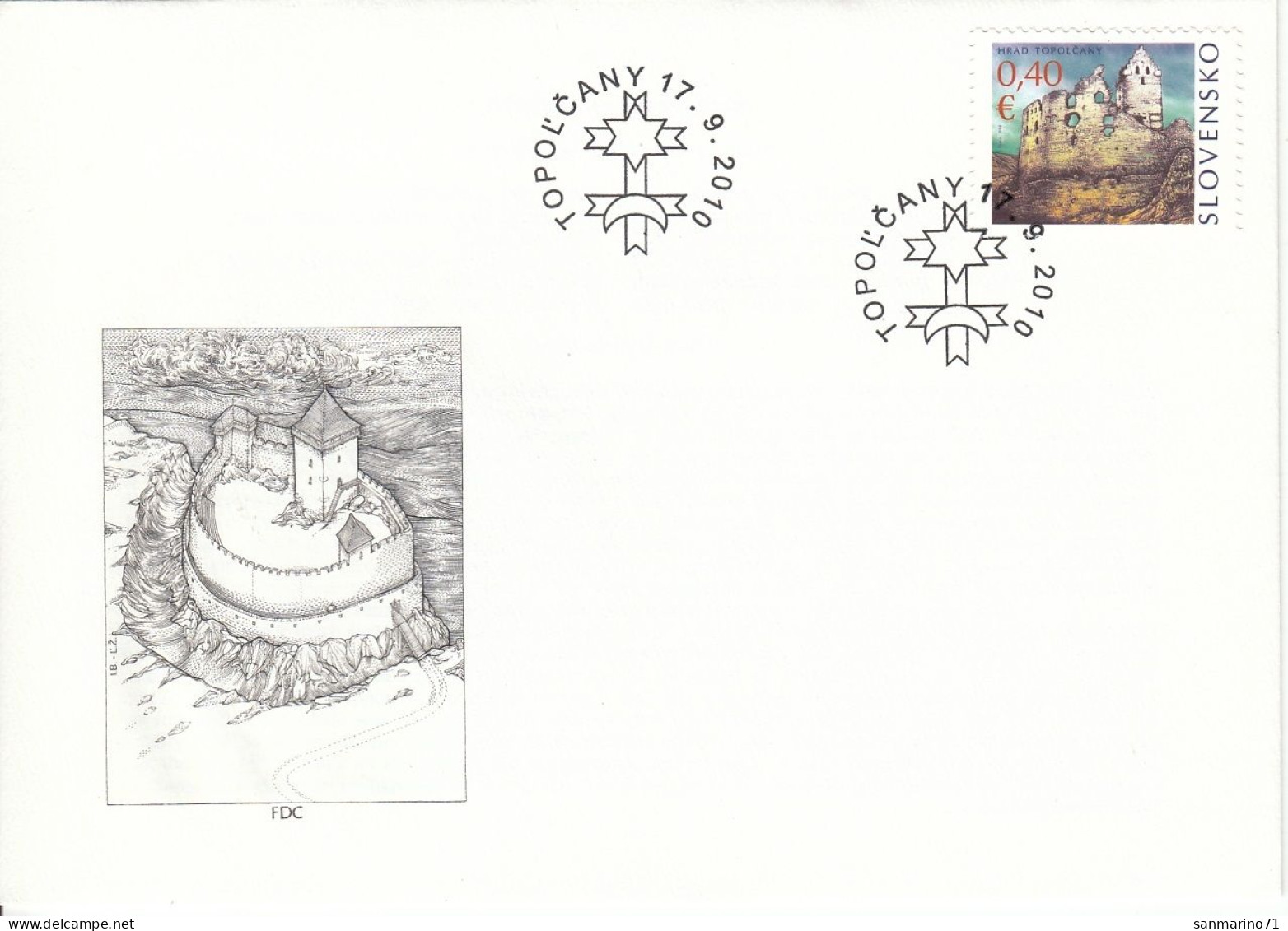 FDC SLOVAKIA 642 - FDC