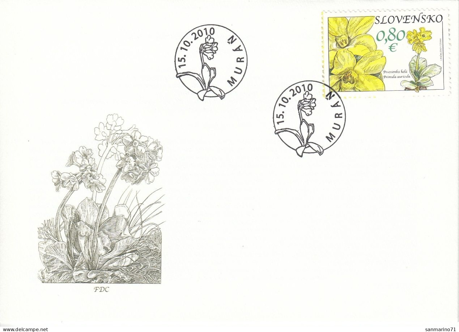 FDC SLOVAKIA 644 - FDC