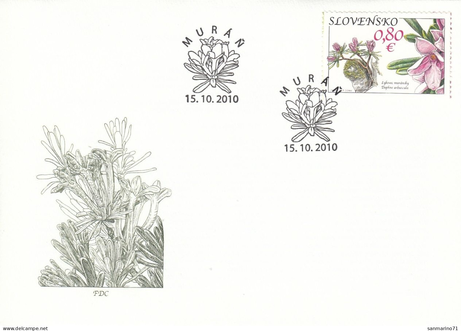 FDC SLOVAKIA 645 - FDC