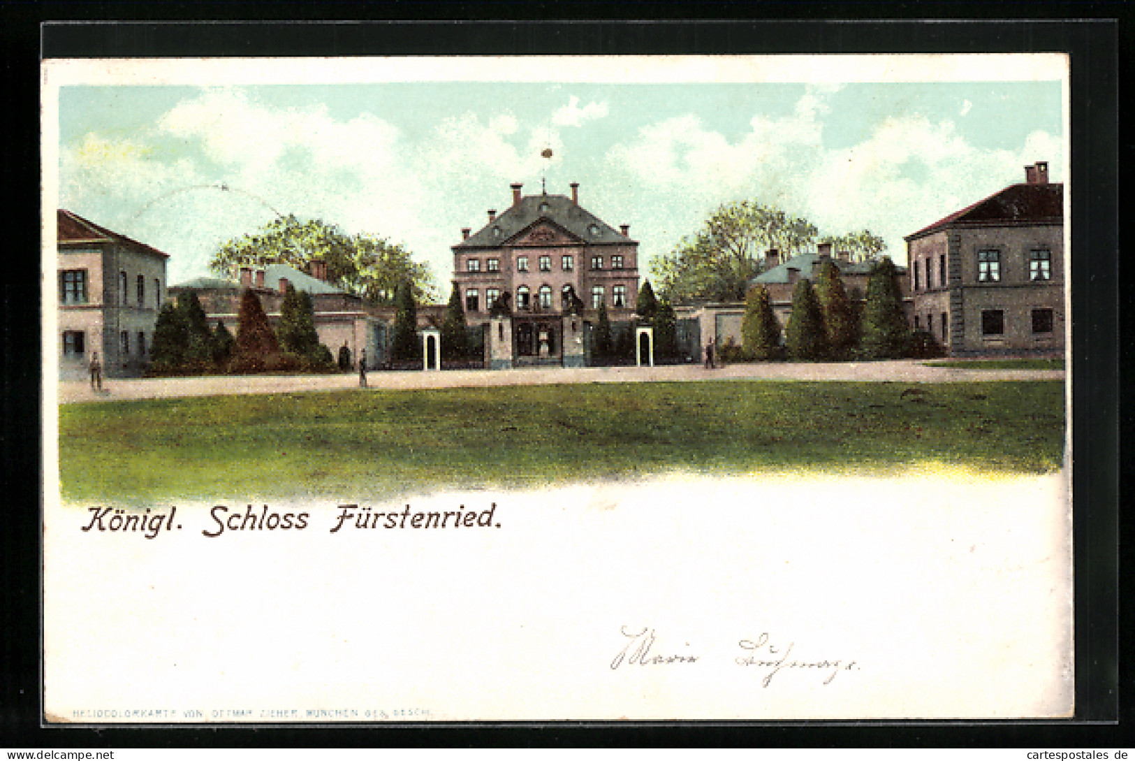 AK München-Fürstenried, Königliches Schloss  - Muenchen